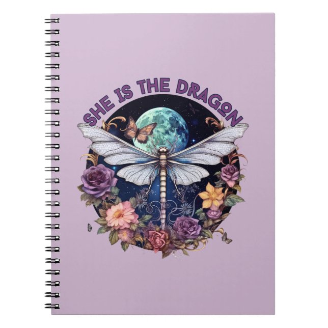 Cuaderno Ella Es El Dragón (Frente)