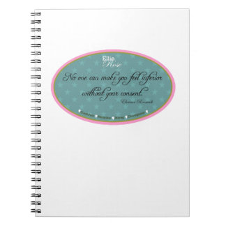 Cuaderno Ellie subió citas preferidas