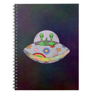 Cuaderno Ellos vienen en paz OVNI