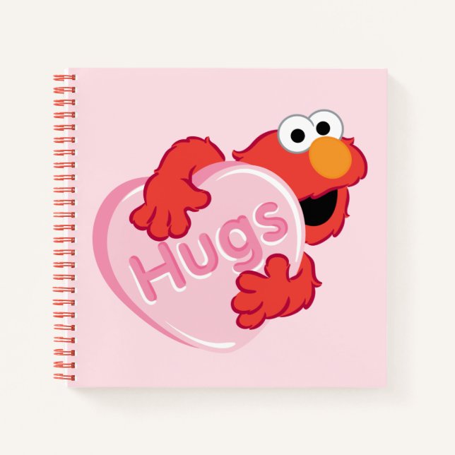 Cuaderno Elmo "Abraza" Valentine Heart Candy (Anverso)