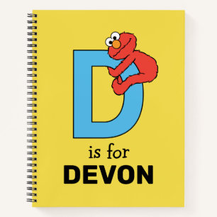 Cuaderno Elmo Alphabet D Azul