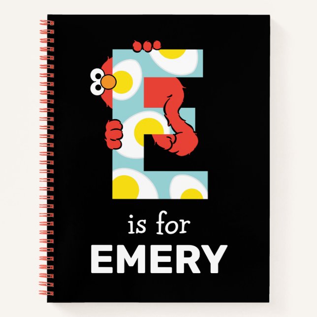 Cuaderno Elmo Alphabet | E Huevos (Anverso)