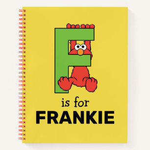 Cuaderno Elmo Alphabet   F Green