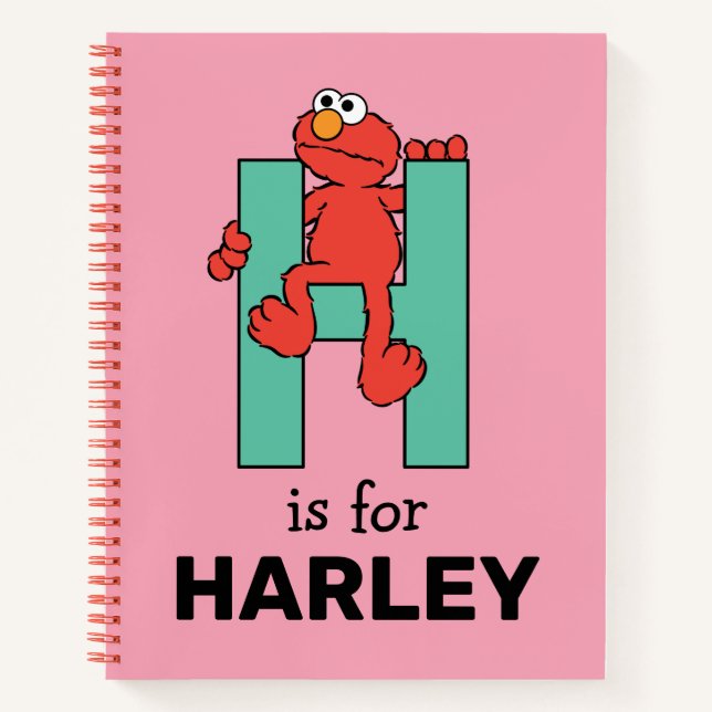 Cuaderno Elmo Alphabet | H Verde (Anverso)