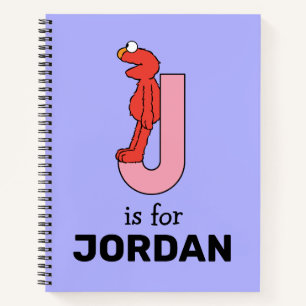 Cuaderno Elmo Alphabet J Rosa