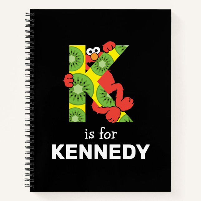 Cuaderno Elmo Alphabet | K Kiwi (Anverso)