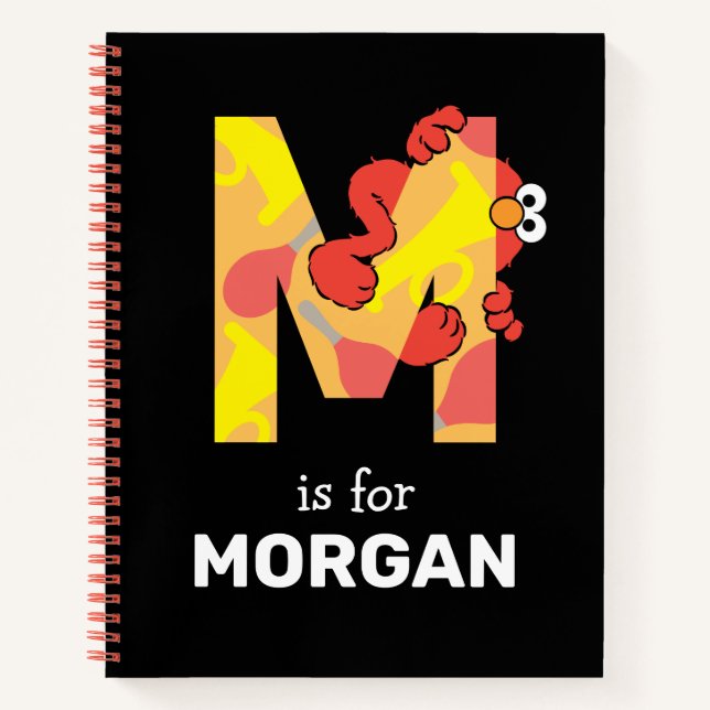 Cuaderno Elmo Alphabet | M Music (Anverso)