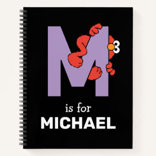 Cuaderno Elmo Alphabet M Púrpura