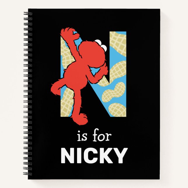 Cuaderno Elmo Alphabet | N Nueces (Anverso)