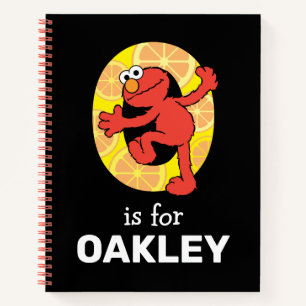Cuaderno Elmo Alphabet Naranja O