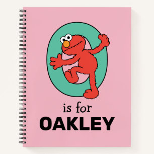 Cuaderno Elmo Alphabet O Verde azulado