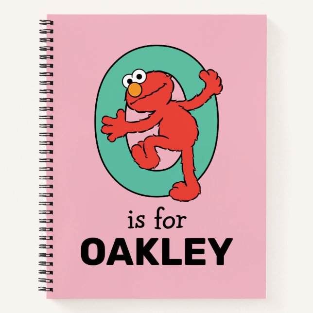 Cuaderno Elmo Alphabet | O Verde azulado (Anverso)