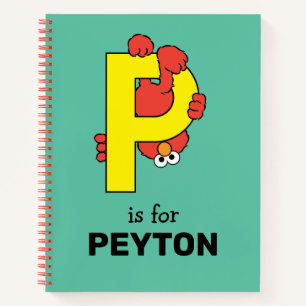 Cuaderno Elmo Alphabet P Amarillo