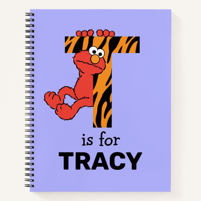 Cuaderno Elmo Alphabet | T Tigre (Anverso)