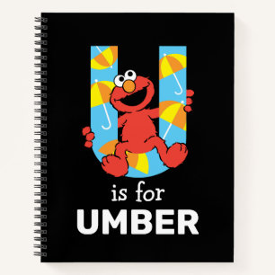 Cuaderno Elmo Alphabet U Umbrella