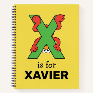 Cuaderno Elmo Alphabet X Verde