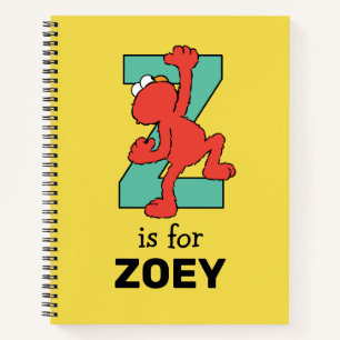 Cuaderno Elmo Alphabet Z Verde azulado