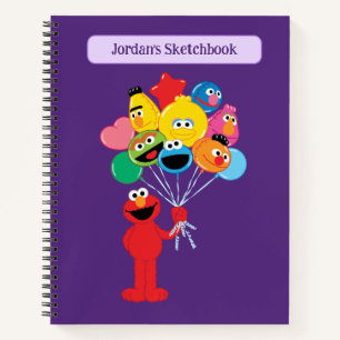 Cuaderno Elmo Balloons   Añadir el plano de nombre