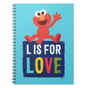 Cuaderno Elmo L es por Amor