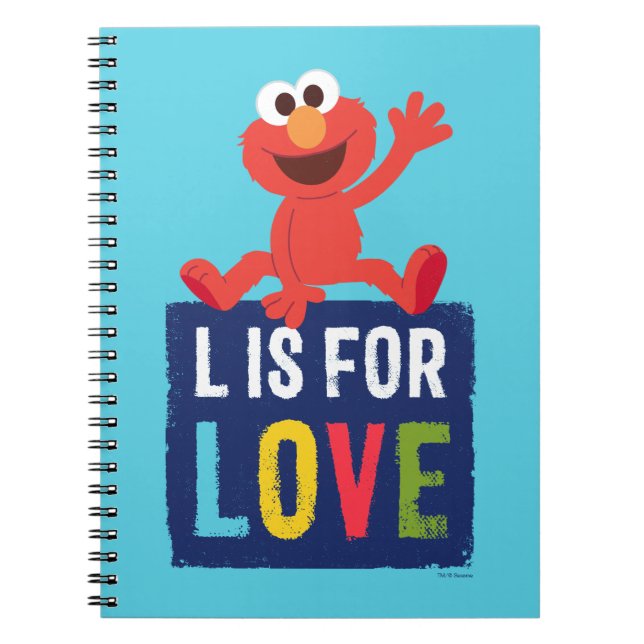 Cuaderno Elmo | L es por Amor (Frente)