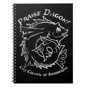 Cuaderno Elogio Dagon Innsmouth Lovecraft Fish Horror