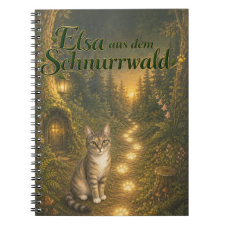Cuaderno Elsa aus dem Schnurrwald Notizblock 🐾✨