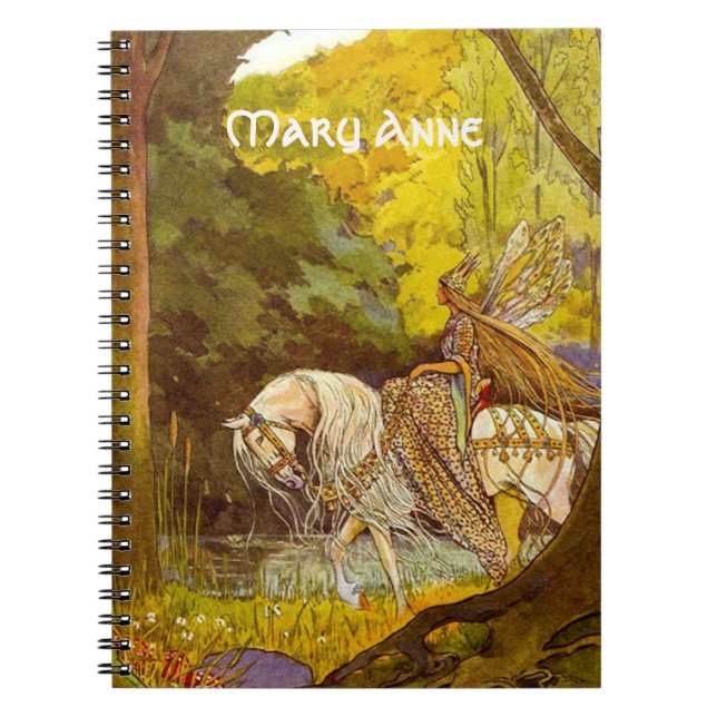 Cuaderno Elven Princess in the Forest Drawstring Backpack (Frente)