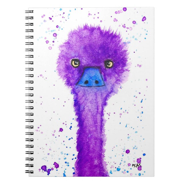 Cuaderno Em. púrpura (Frente)