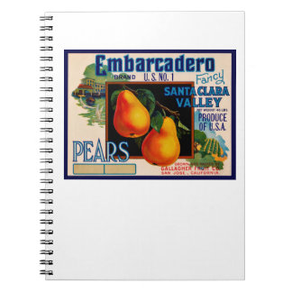 Cuaderno Embarcadero Fancy Santa Clara Pears