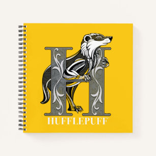Cuaderno Emblema cruzado HUFFLEPUFF™