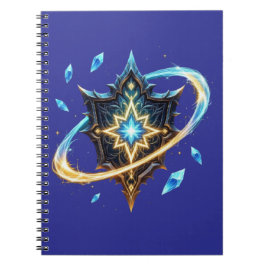 Cuaderno Emblema de fantasía con cuchillas flotantes – Ener