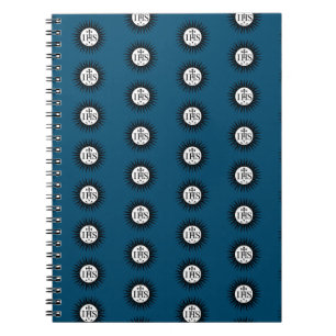Cuaderno Emblema de la Compañía de Jesús Monograma