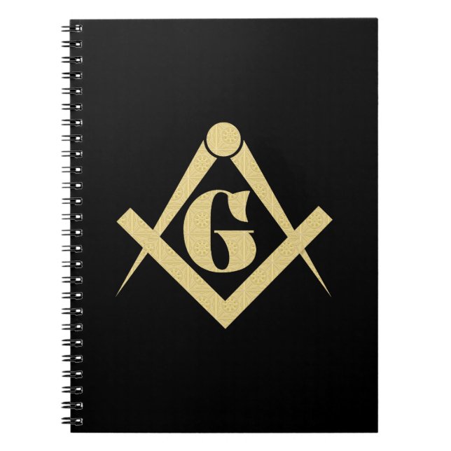 Cuaderno Emblema de masonería (Frente)