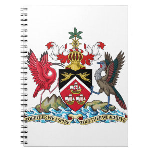 Cuaderno emblema de Trinidad y Tobago