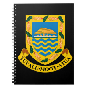 Cuaderno emblema de tuvalu