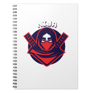 Cuaderno Emblema Guerrero Audaz – Logo Ninja