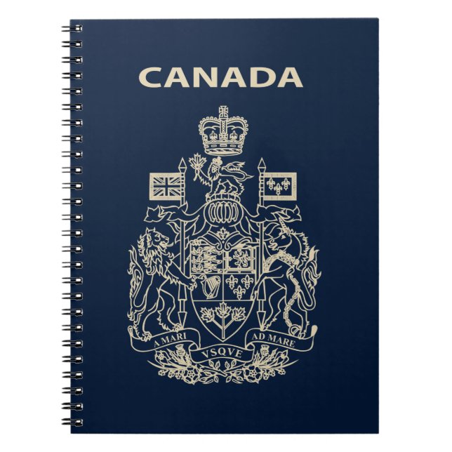 Cuaderno Emblema nacional de Canadá (Frente)