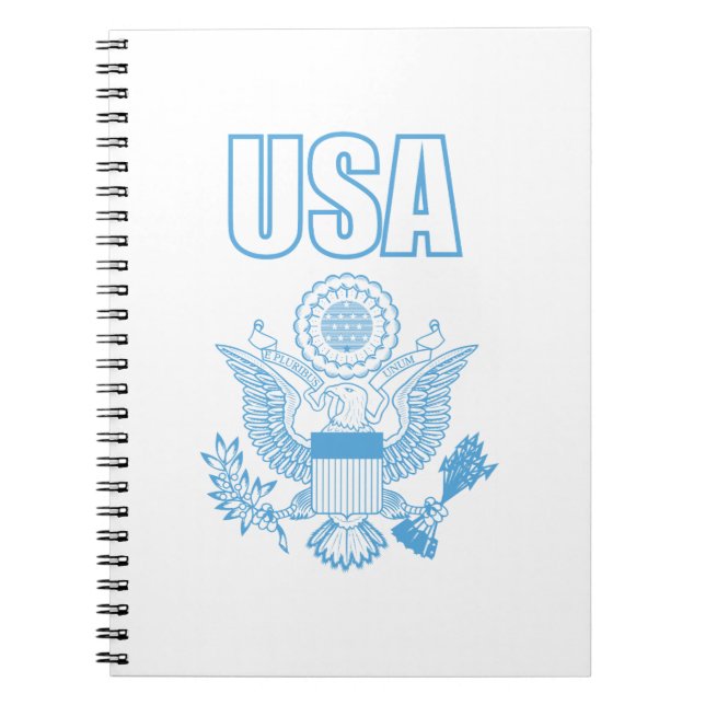 Cuaderno emblema nacional de los Estados Unidos (Frente)