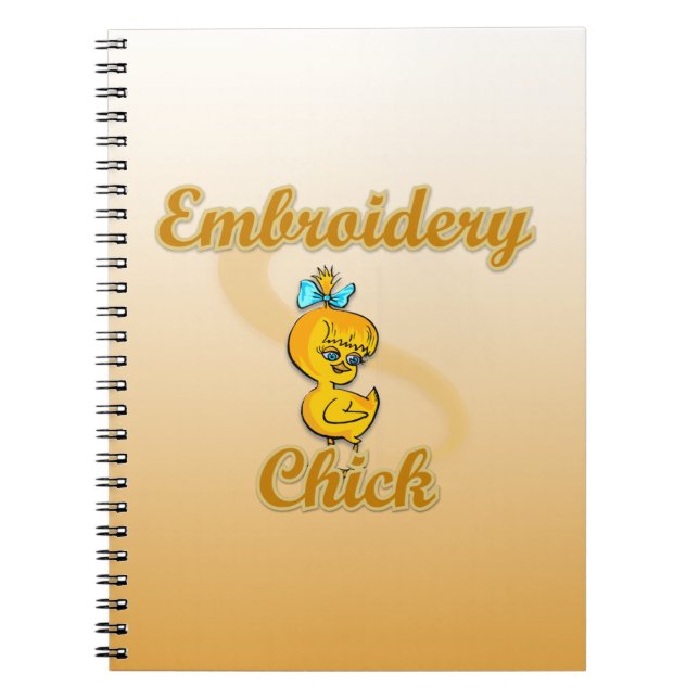 Cuaderno Embroidery Chick (Frente)
