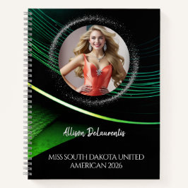 Cuaderno Emerald Dust Ultimate Pageant Checklist Notebook