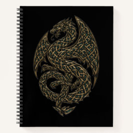 Cuaderno Emerald Knot Dragon