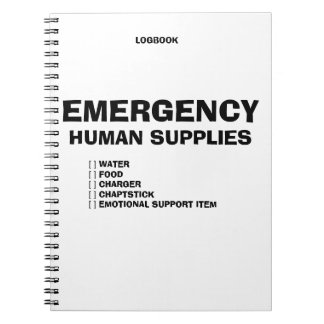 Cuaderno Emergency Human Supplies