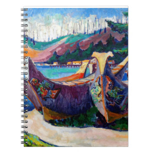 Cuaderno Emily canadiense cur pinta canoas de guerra