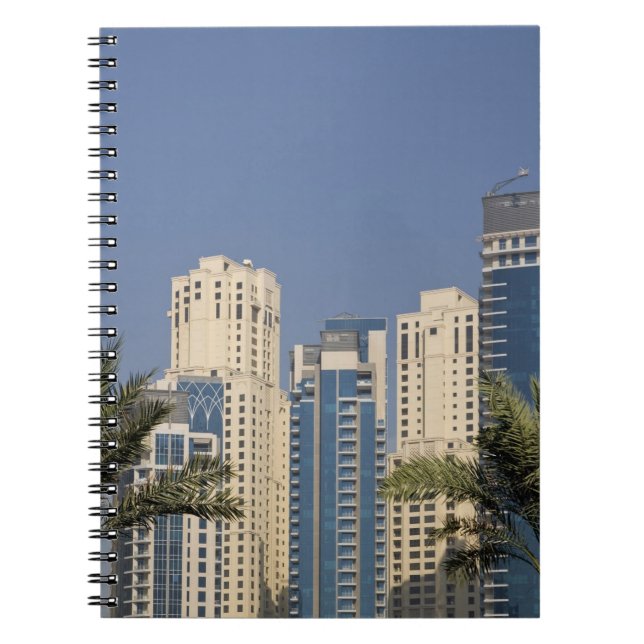 Cuaderno Emiratos Árabes Unidos, Dubai. Torres de Jumeirah  (Frente)