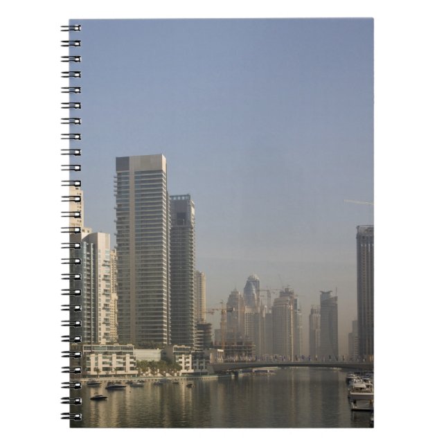Cuaderno Emiratos Árabes Unidos, Dubai. Torres Marina con b (Frente)