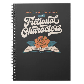 Cuaderno Emocionalmente Apegado a Personajes de Ficción
