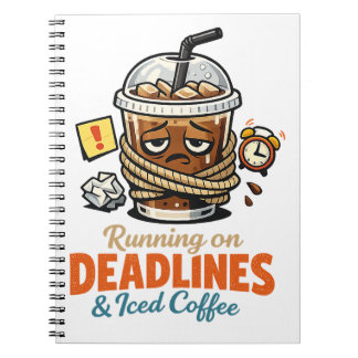 Cuaderno Emocionalmente Apegado al Café | Humor Divertido d