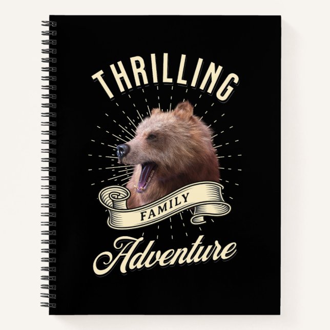 Cuaderno Emocionante aventura familiar  (Anverso)