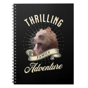 Cuaderno Emocionante Aventura Familiar Oso Salvaje