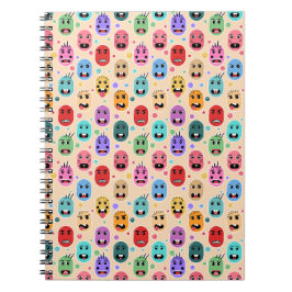 Cuaderno Emociones caras coloridas